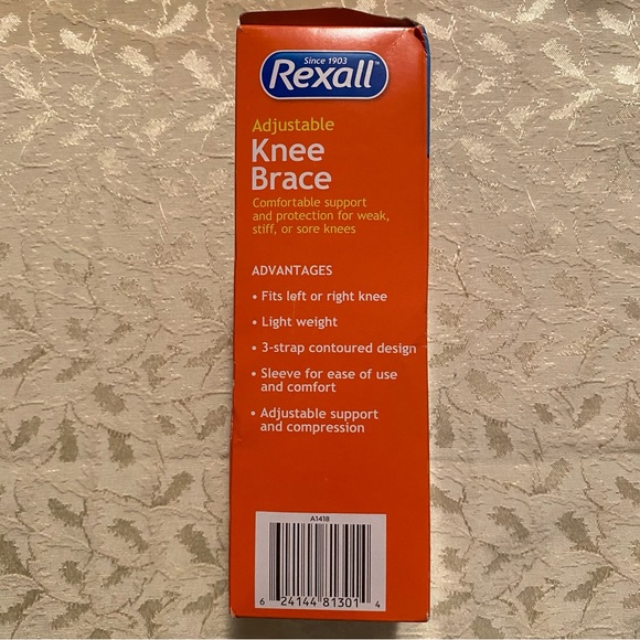 Rexall Other Rexall Adjustable Knee Brace One Size For Leftright